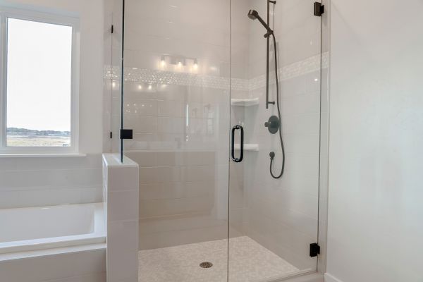 Shower Window Installation in Queensbury